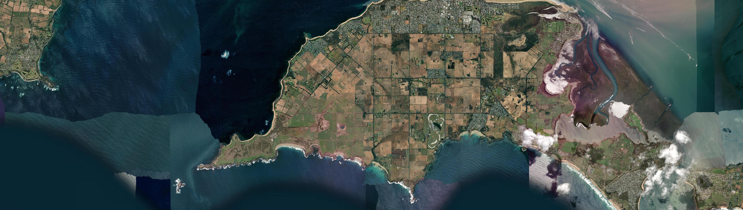 Aerial view of Ventnor (Vic.), VIC