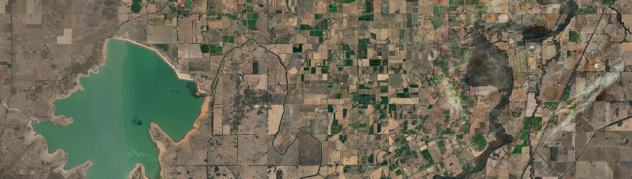 Aerial view of Dhurringile, VIC