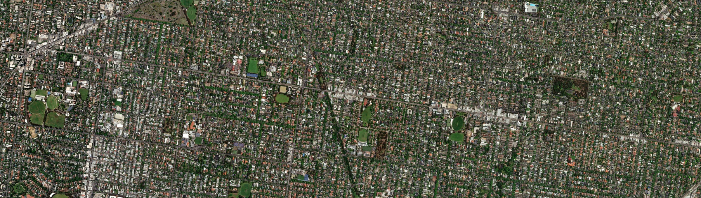 Aerial view of Deepdene (Vic.), VIC