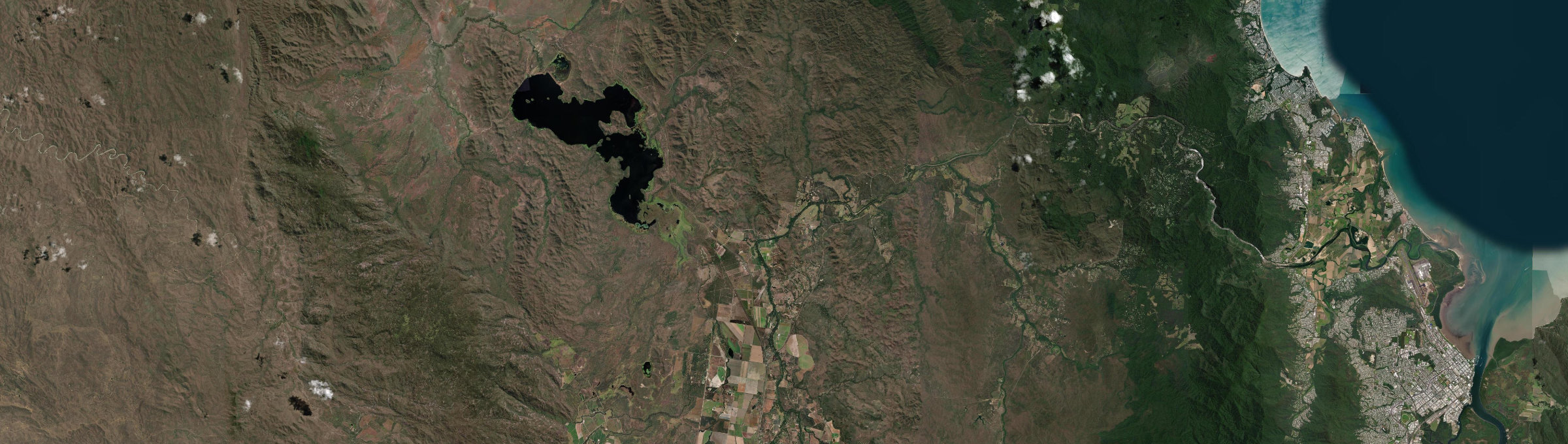 Aerial view of Biboohra, QLD