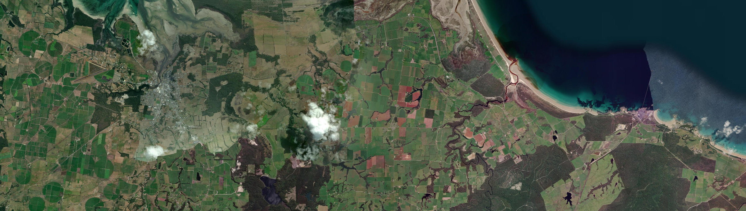 Aerial view of Forest, TAS