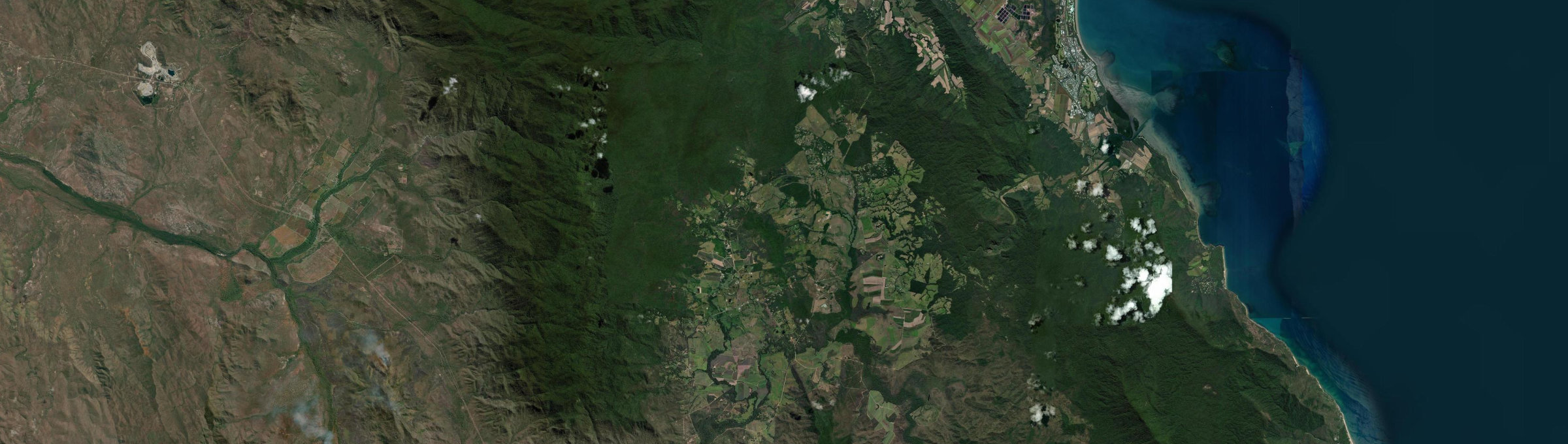 Aerial view of Julatten, QLD