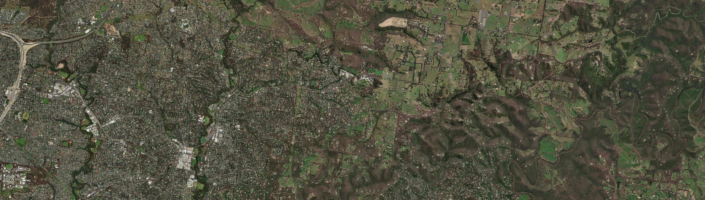 Aerial view of Research, VIC