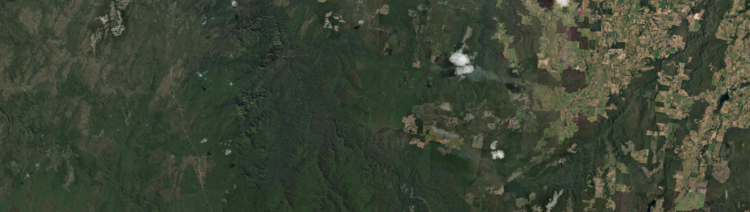 Aerial view of West Takone, TAS