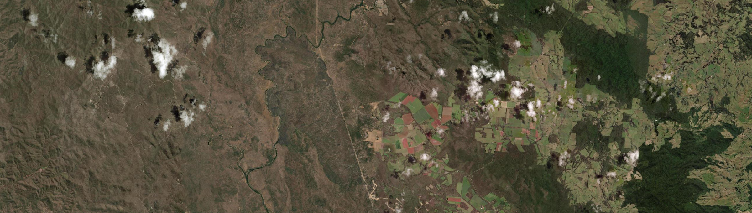 Aerial view of Kaban, QLD