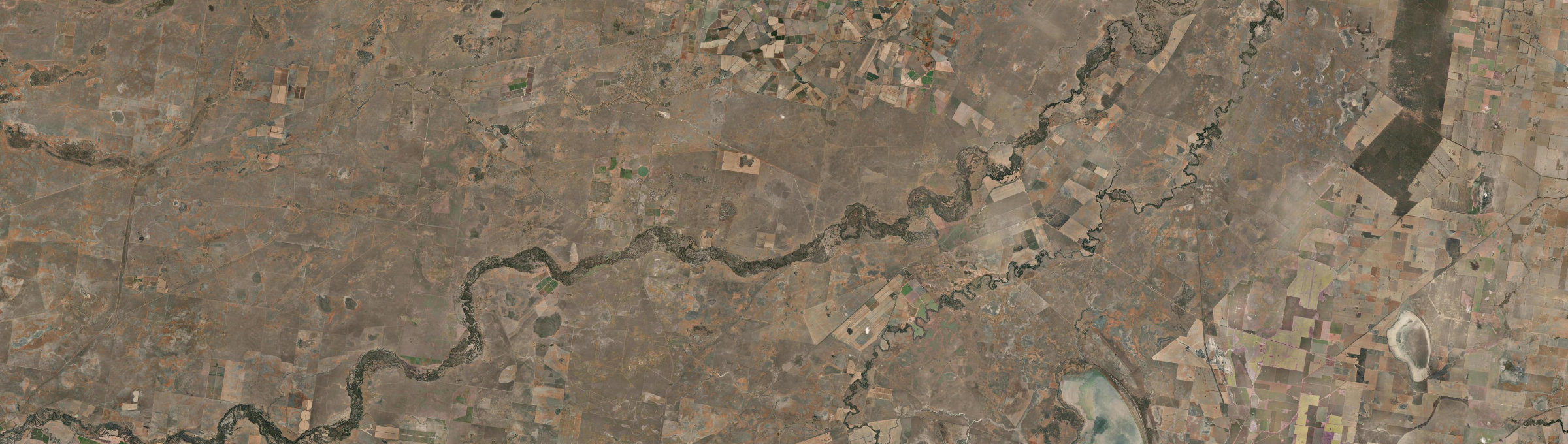 Aerial view of Bundure, NSW
