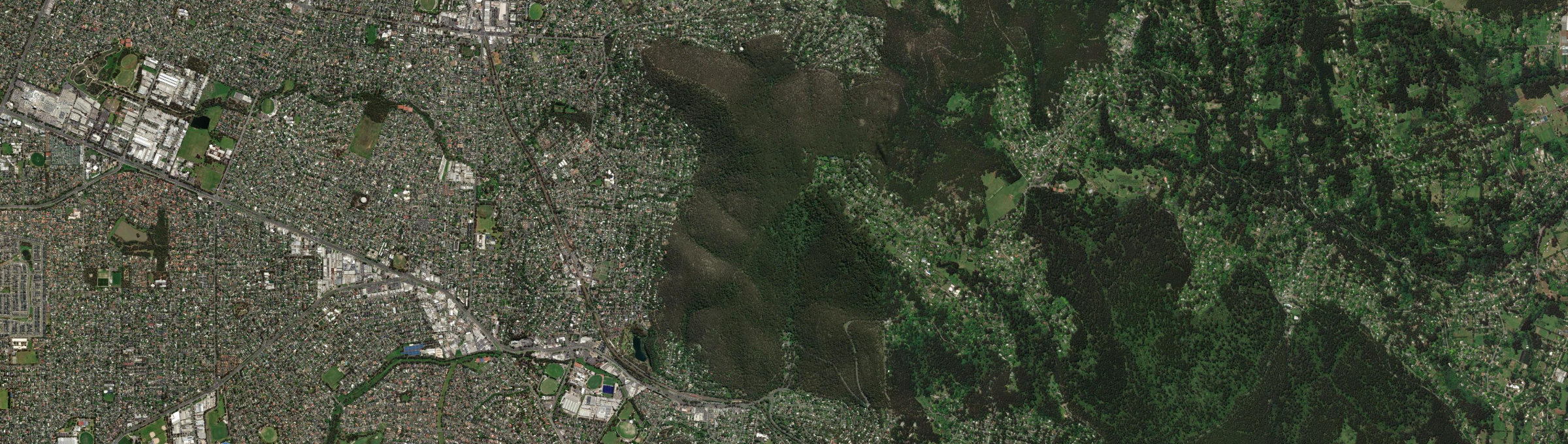 Aerial view of Tremont, VIC