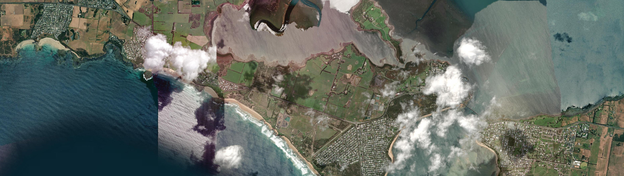 Aerial view of Newhaven, VIC