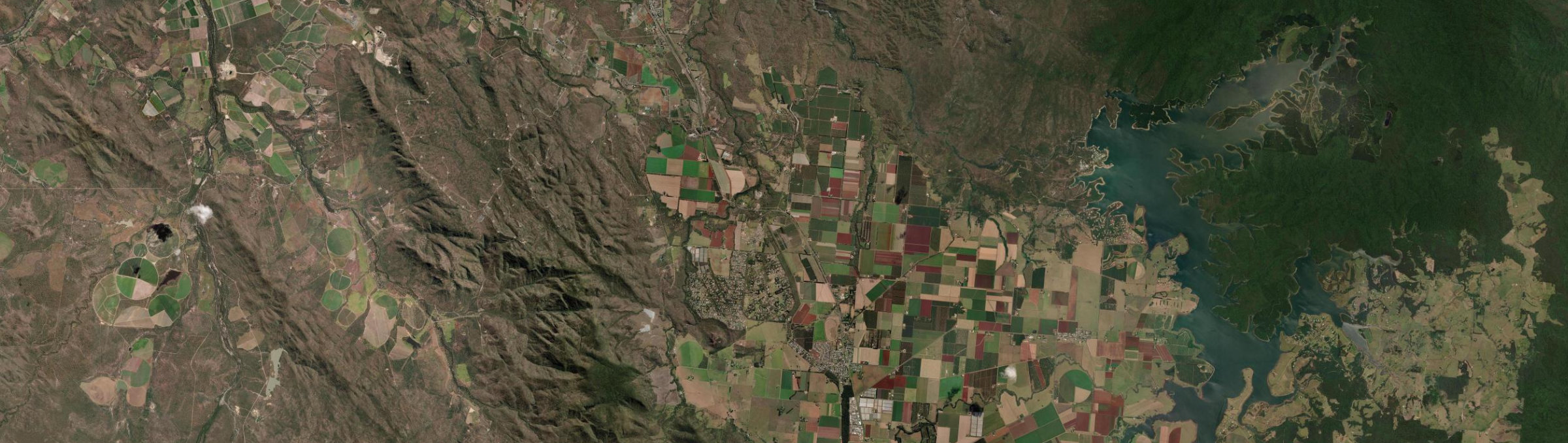 Aerial view of Tolga, QLD