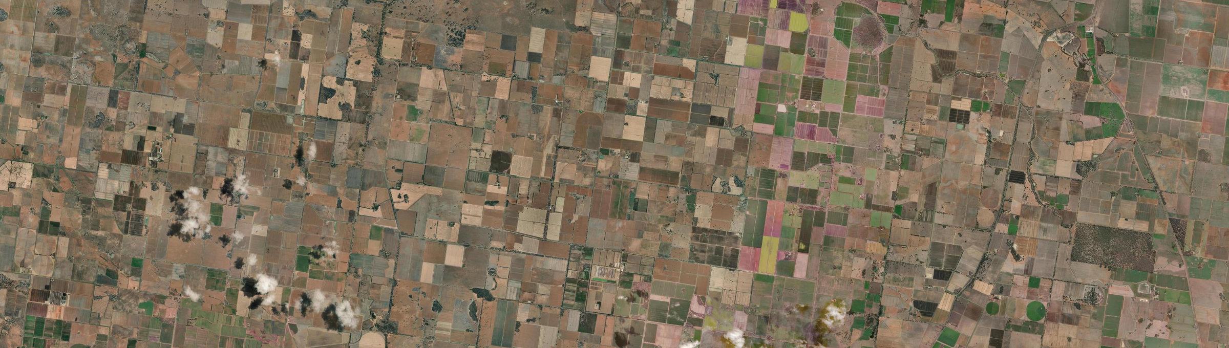 Aerial view of Logie Brae, NSW