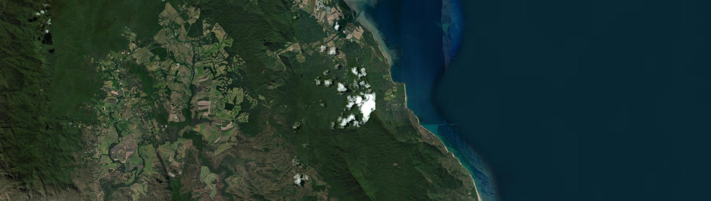 Aerial view of Mowbray (Qld), QLD