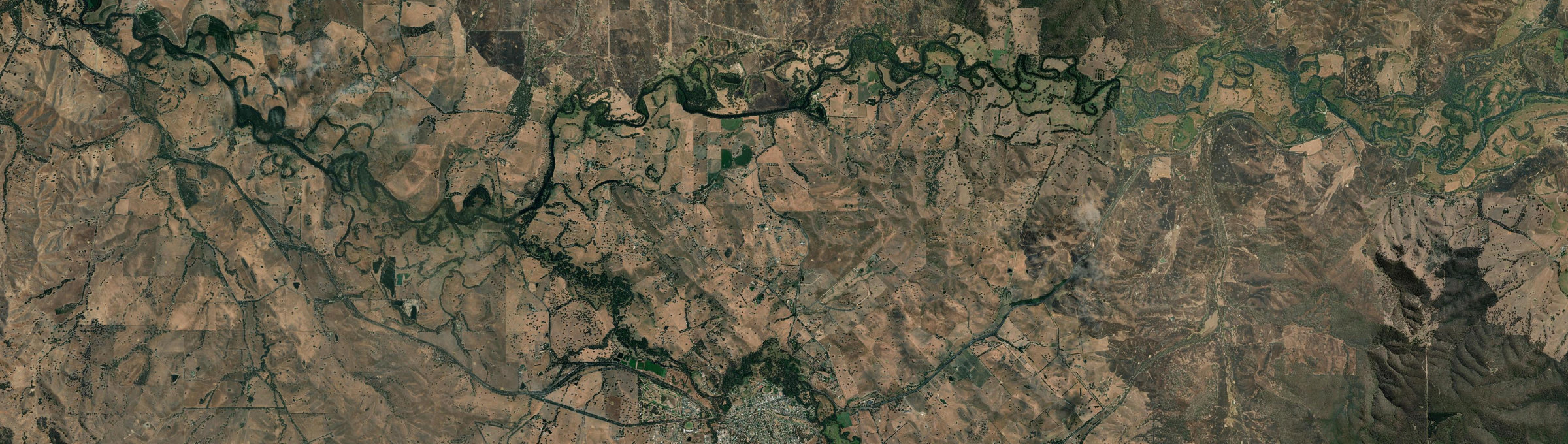 Aerial view of Killingworth (Vic.), VIC
