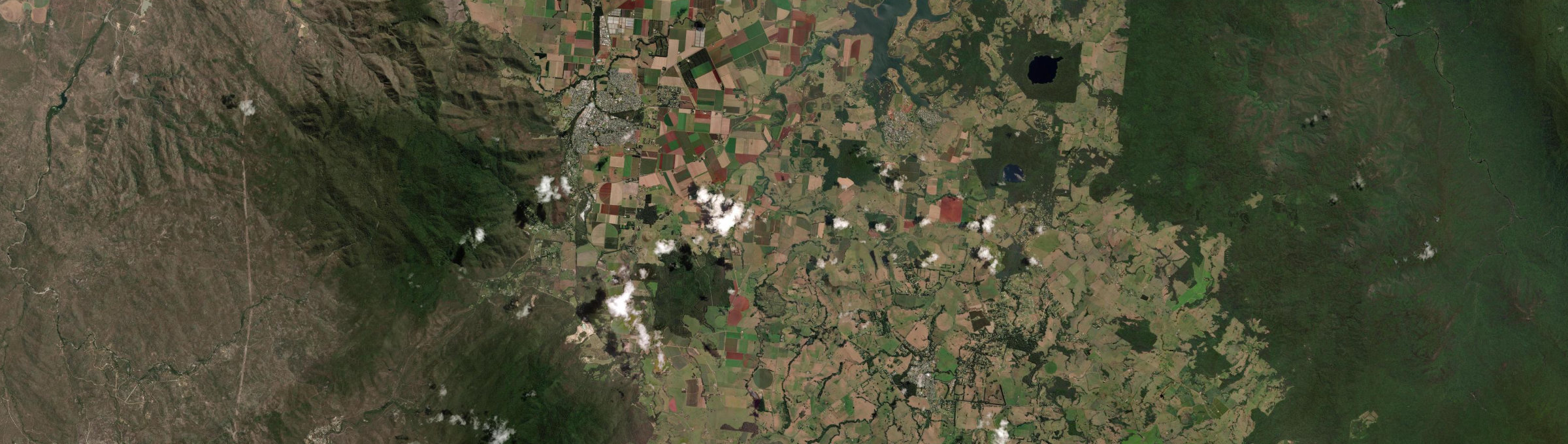 Aerial view of East Barron, QLD