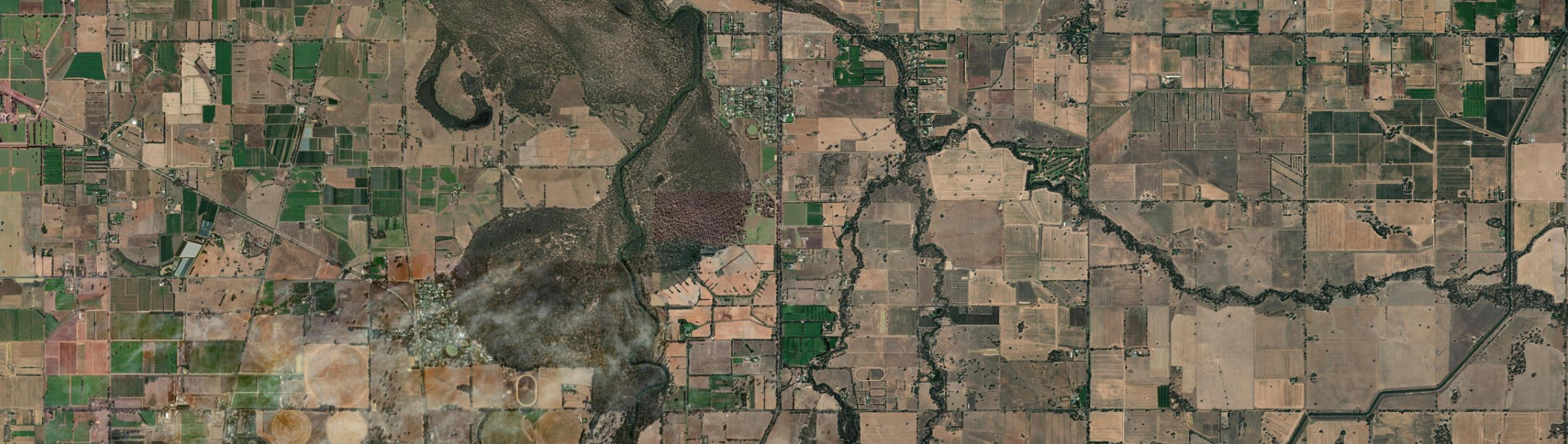 Aerial view of Kialla West, VIC