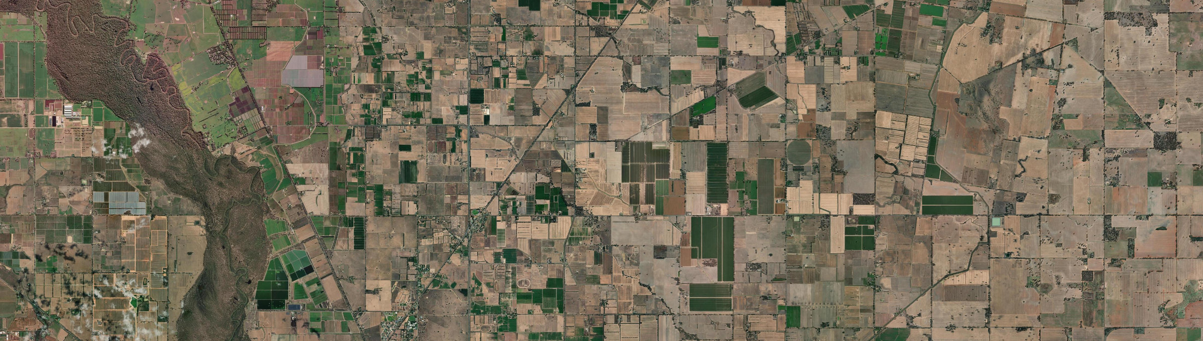 Aerial view of Congupna, VIC