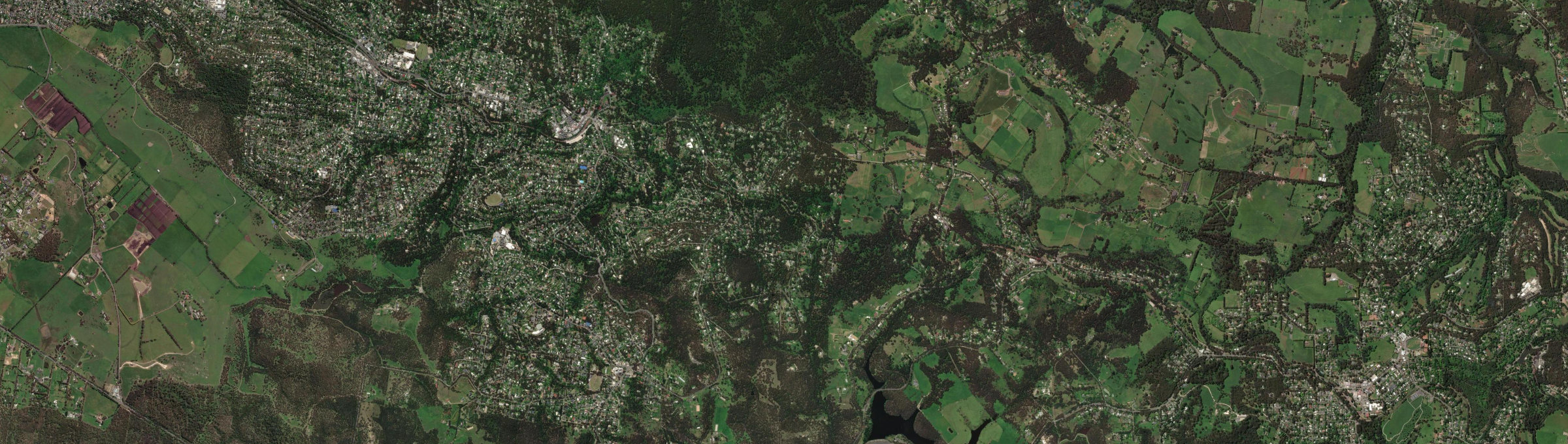 Aerial view of Selby, VIC