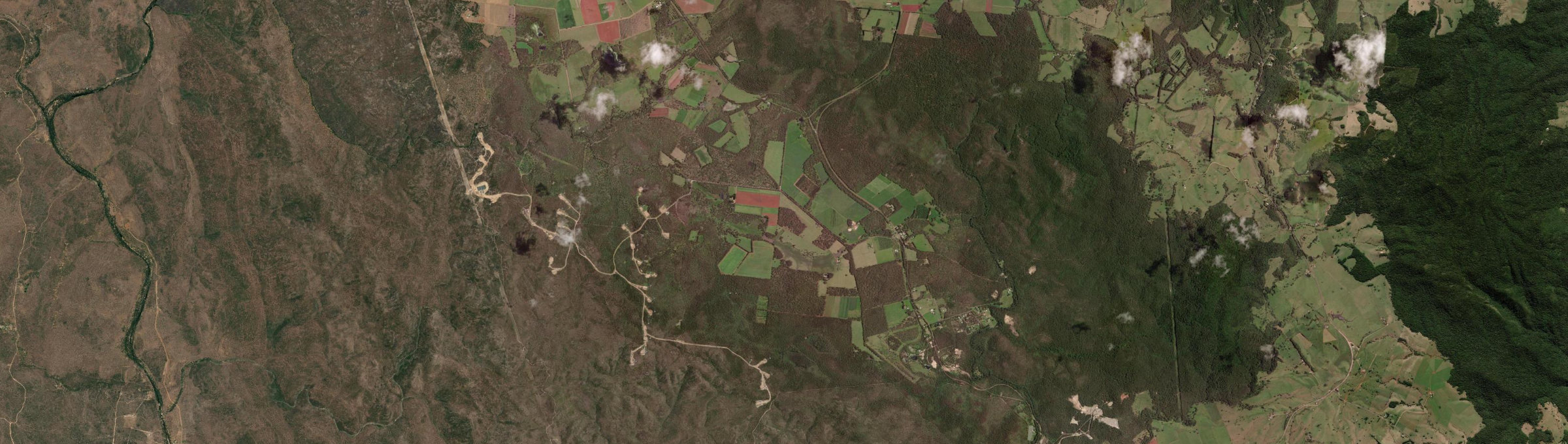 Aerial view of Tumoulin, QLD