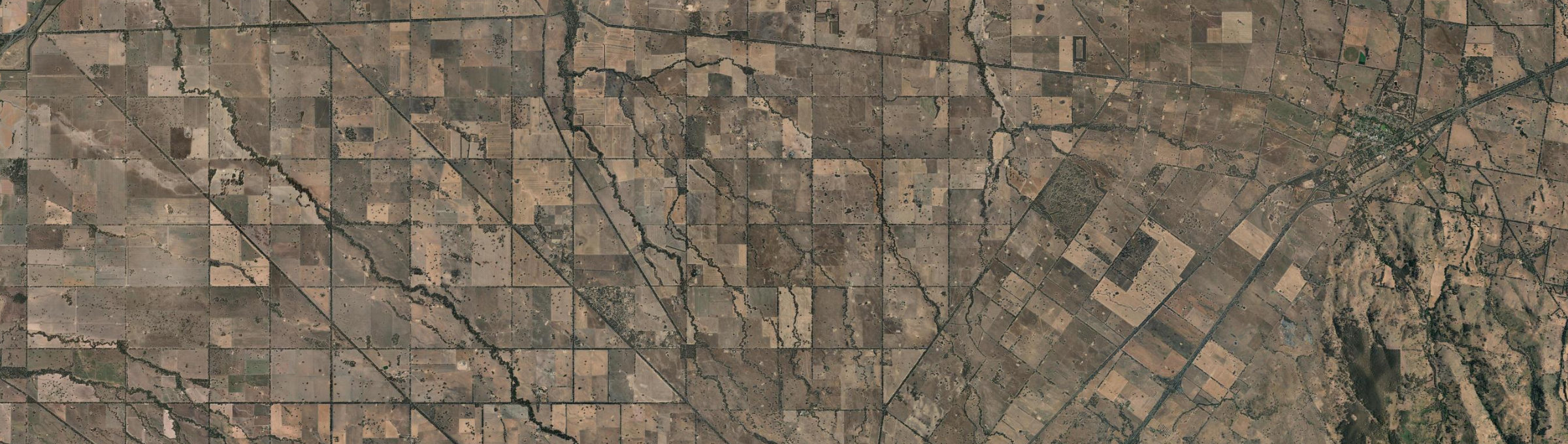 Aerial view of Moglonemby, VIC