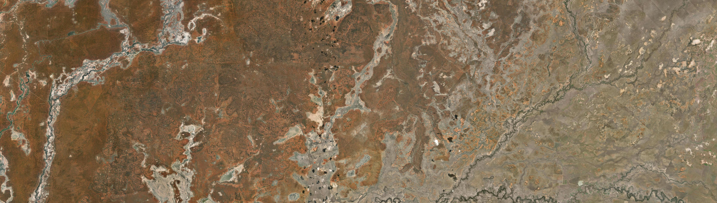 Aerial view of North Bourke, NSW