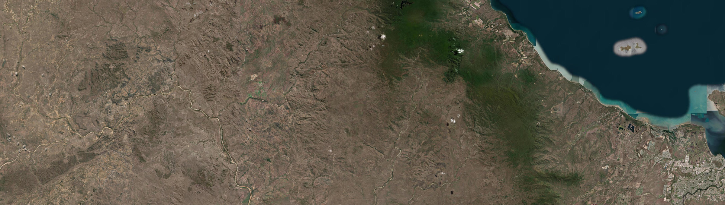 Aerial view of Paluma, QLD
