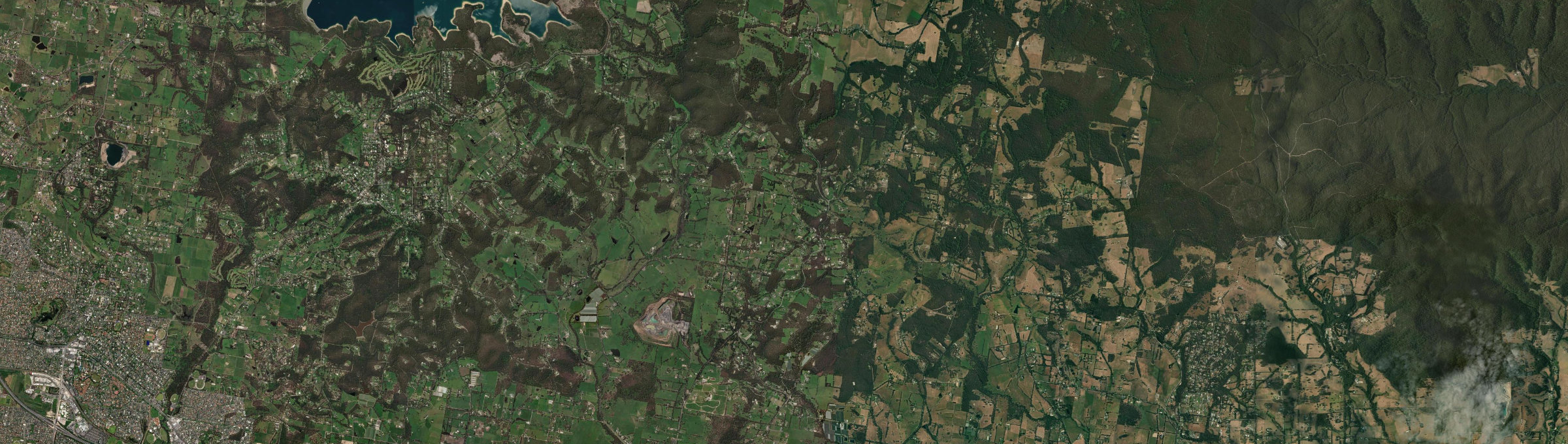 Aerial view of Pakenham Upper, VIC