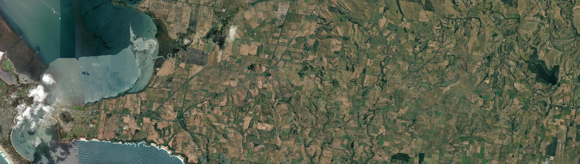 Aerial view of Woolamai, VIC