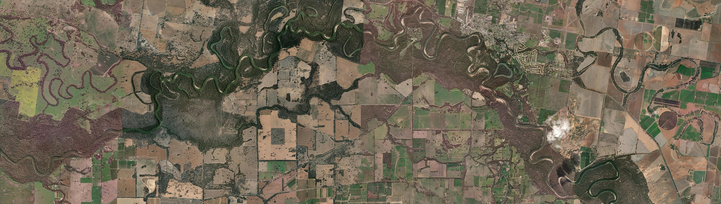 Aerial view of Mywee, VIC