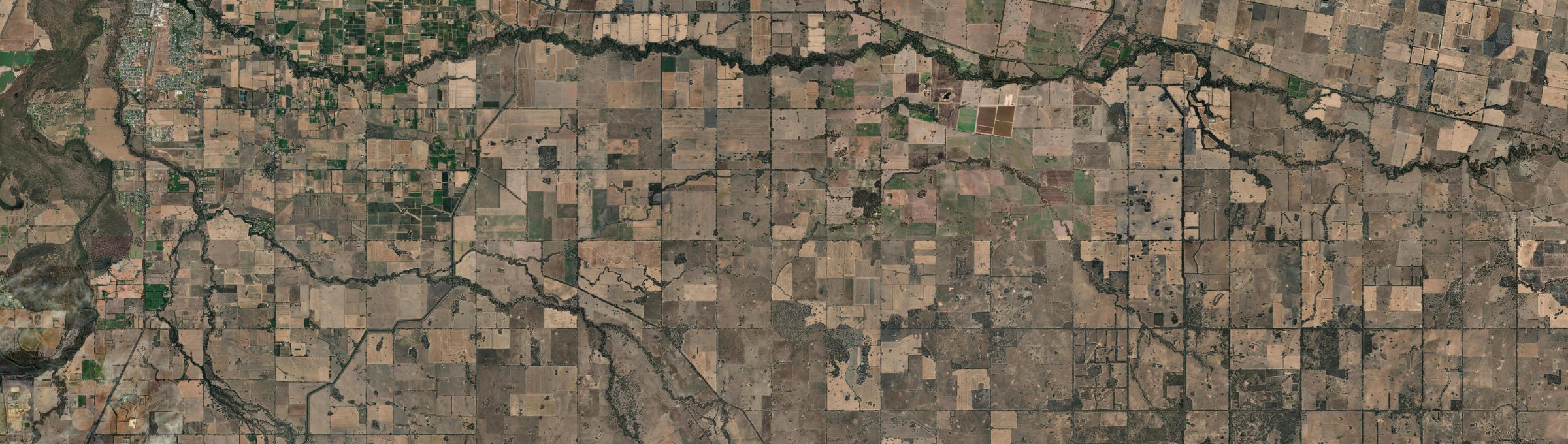 Aerial view of Caniambo, VIC