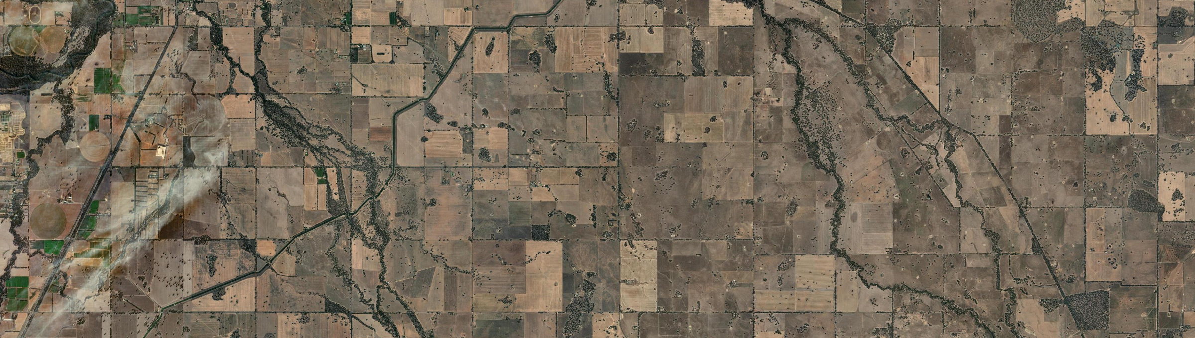 Aerial view of Karramomus, VIC