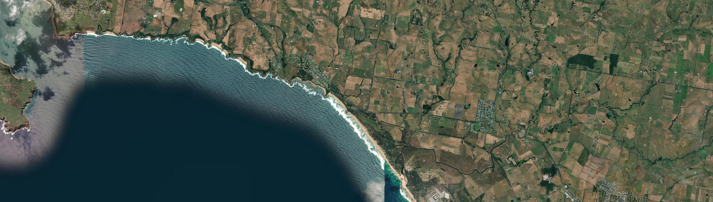 Aerial view of Kilcunda, VIC