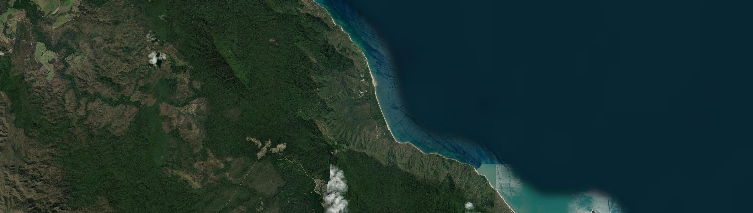 Aerial view of Wangetti, QLD
