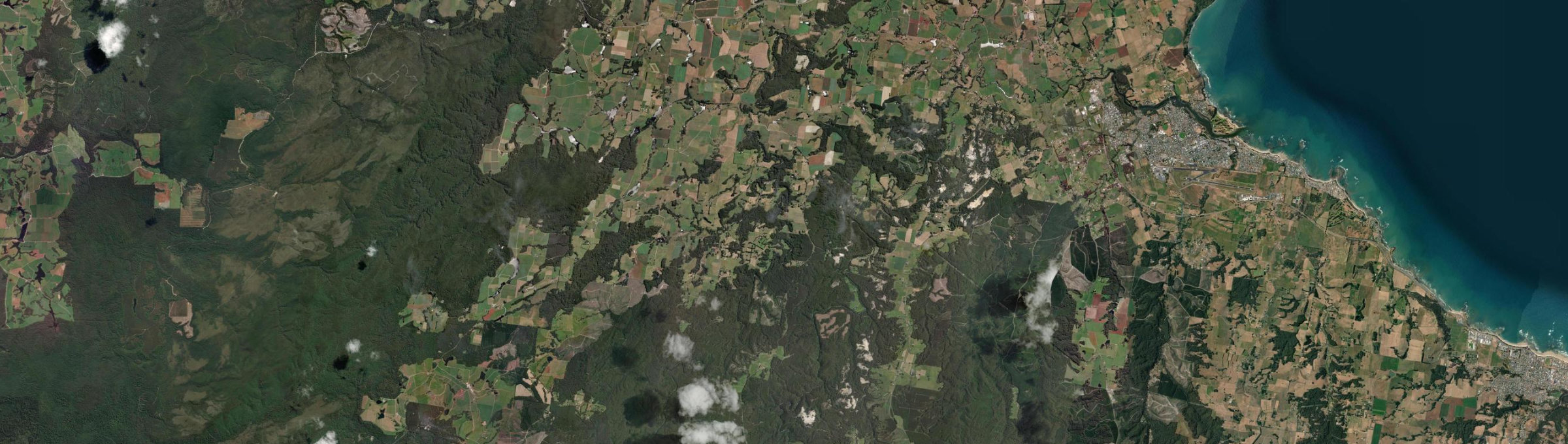 Aerial view of Moorleah, TAS