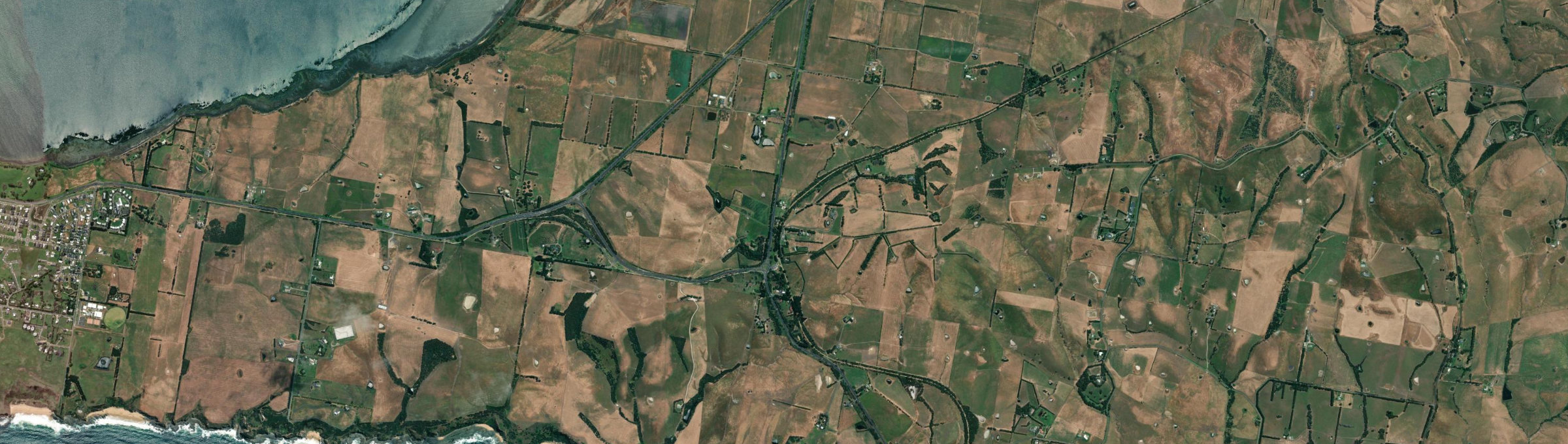 Aerial view of Anderson, VIC