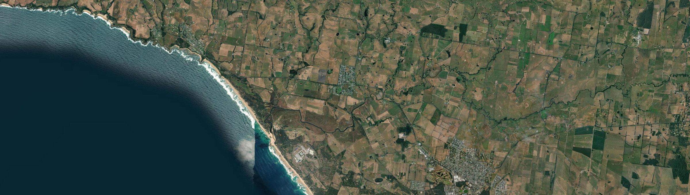 Aerial view of Dalyston, VIC