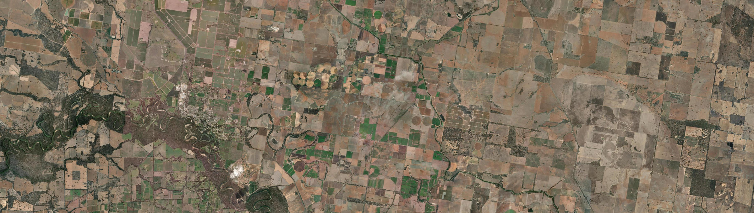 Aerial view of Lalalty, NSW