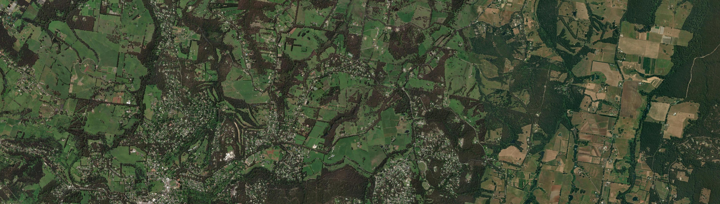 Aerial view of Avonsleigh, VIC