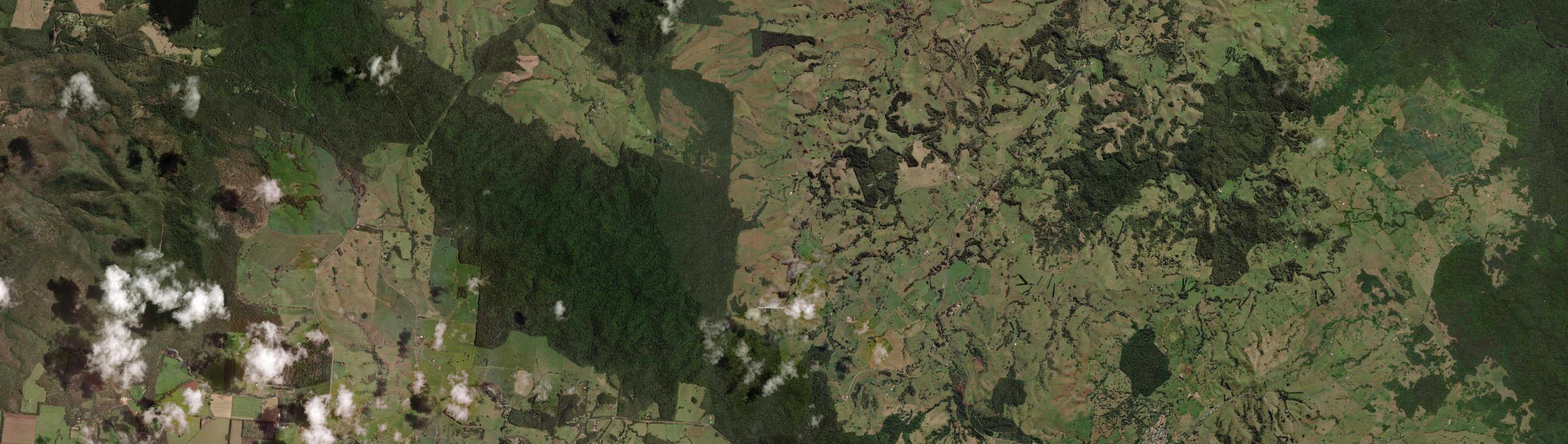 Aerial view of Minbun, QLD