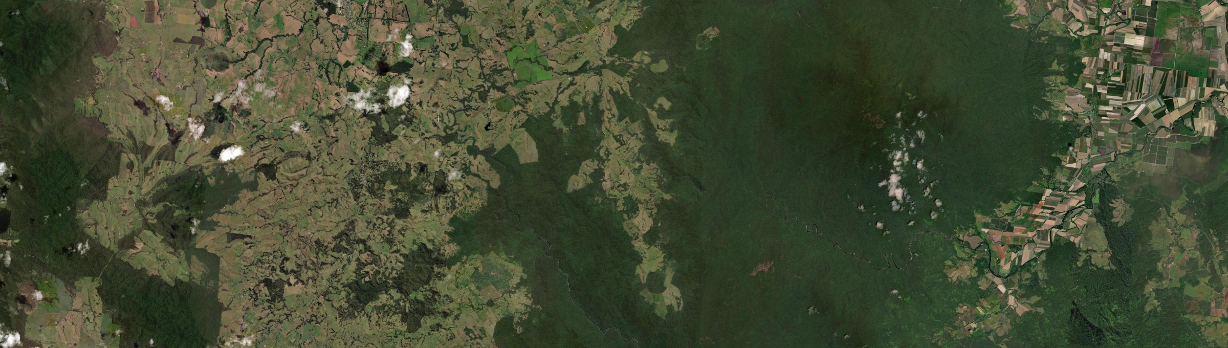 Aerial view of Topaz, QLD