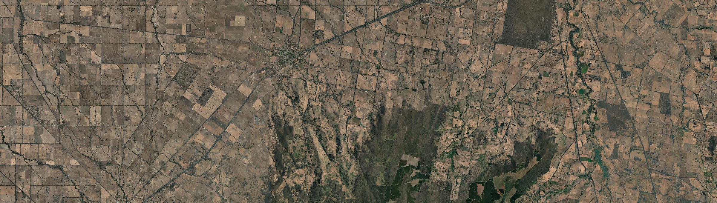 Aerial view of Boho, VIC