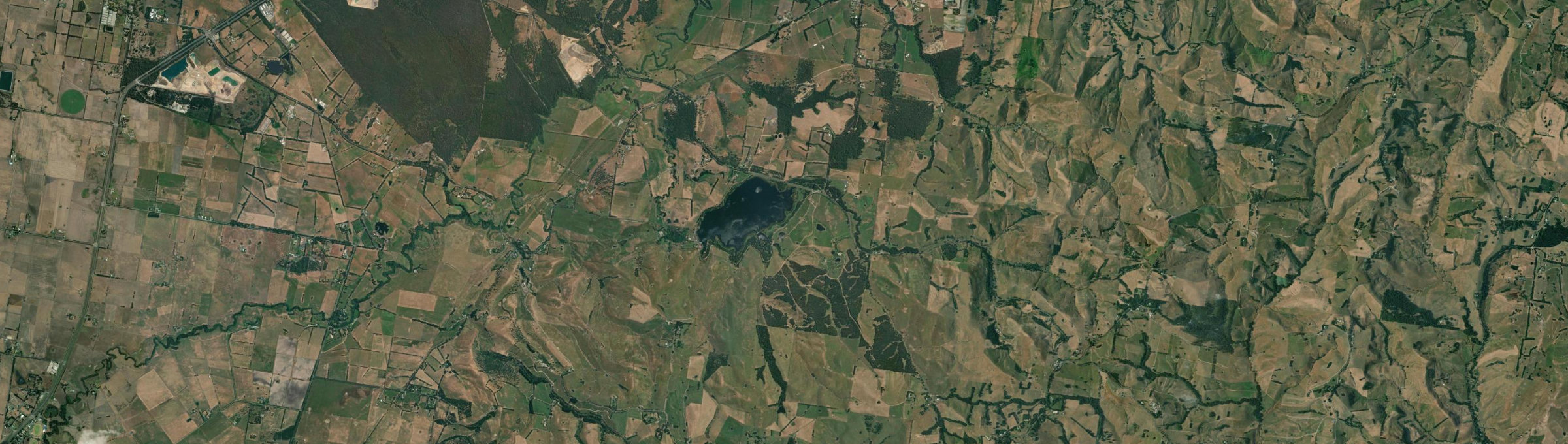 Aerial view of Almurta, VIC
