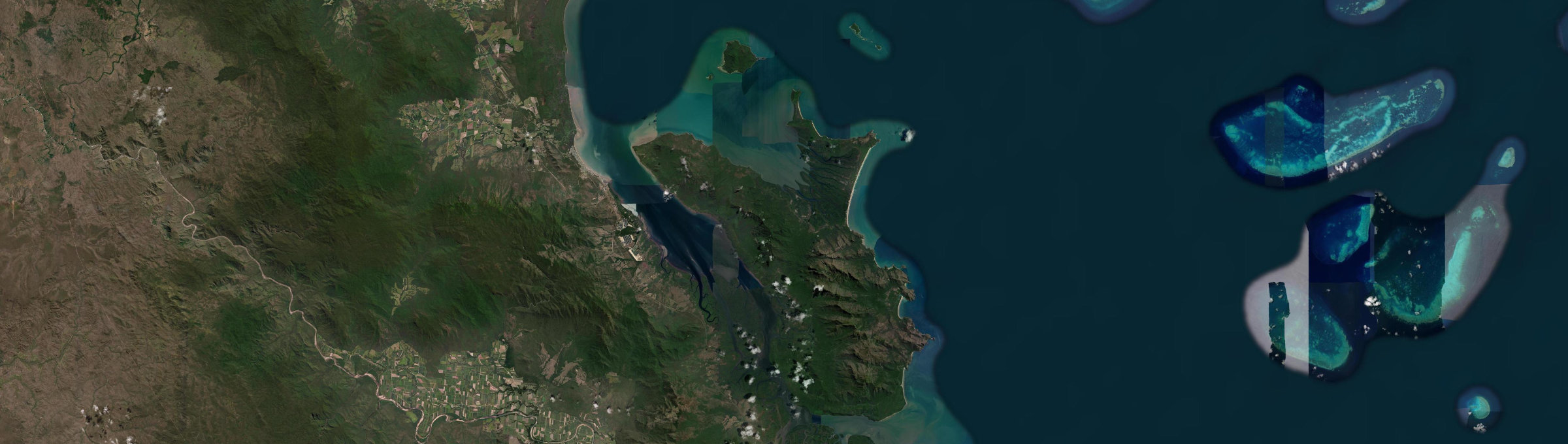 Aerial view of Hinchinbrook (Qld), QLD