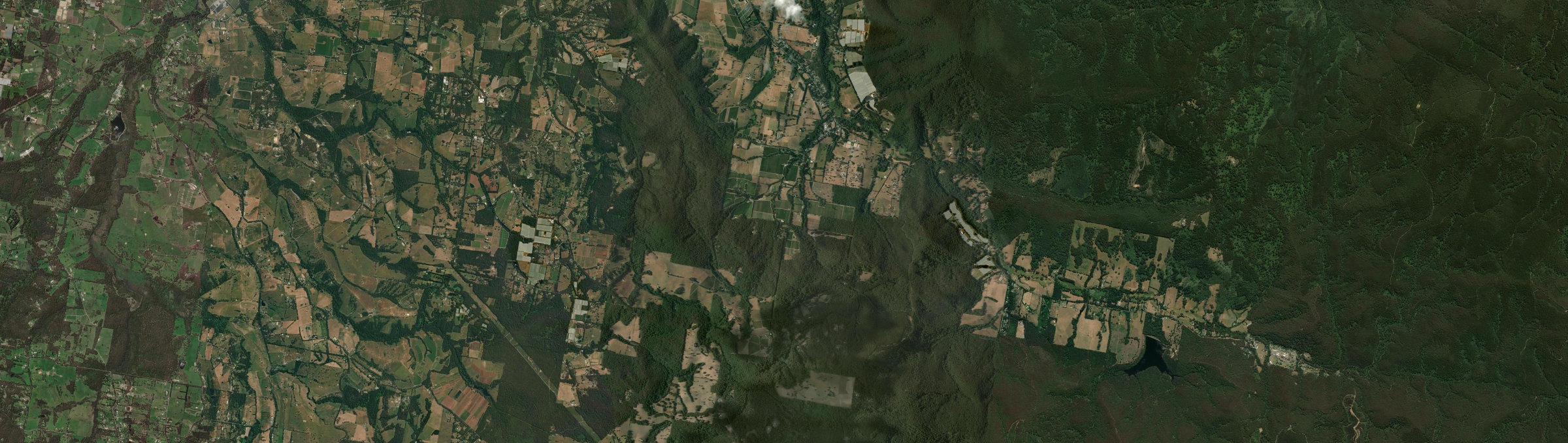 Aerial view of Gladysdale, VIC