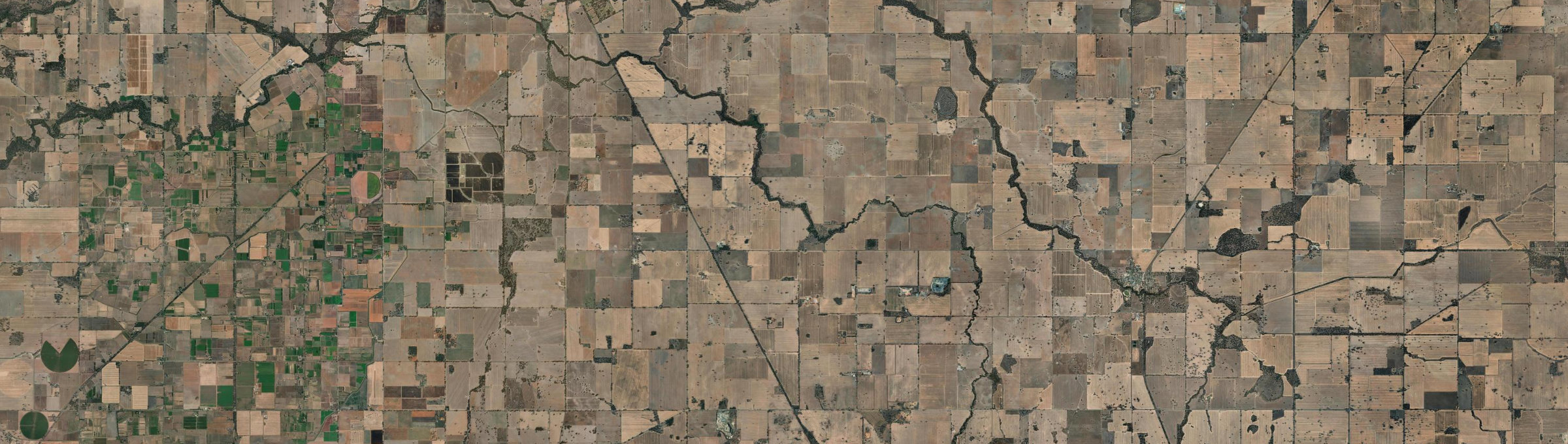 Aerial view of Youarang, VIC