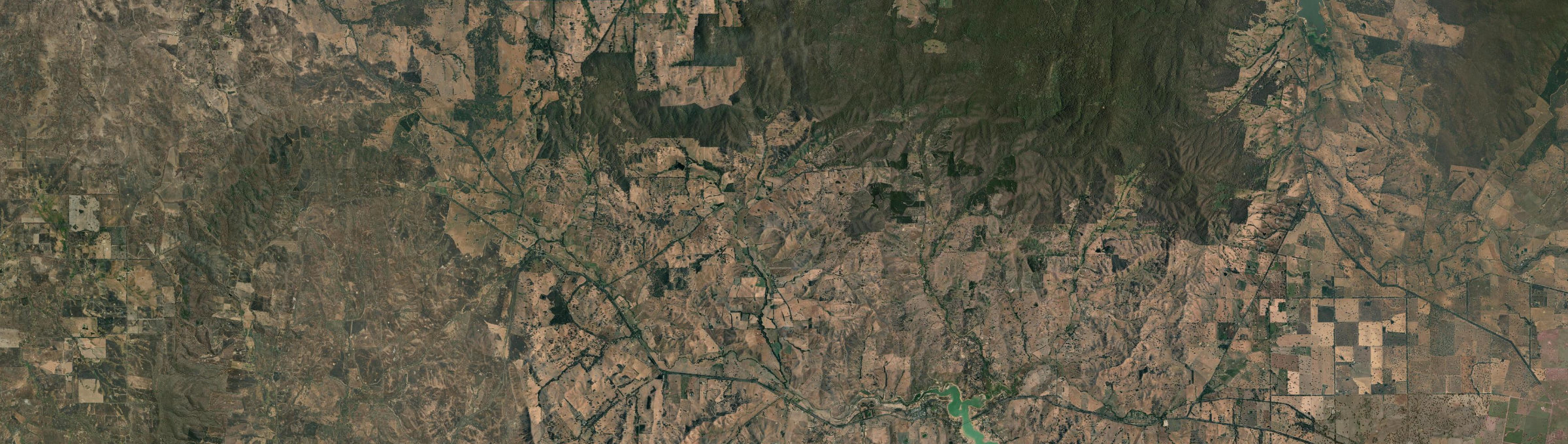 Aerial view of Ancona, VIC