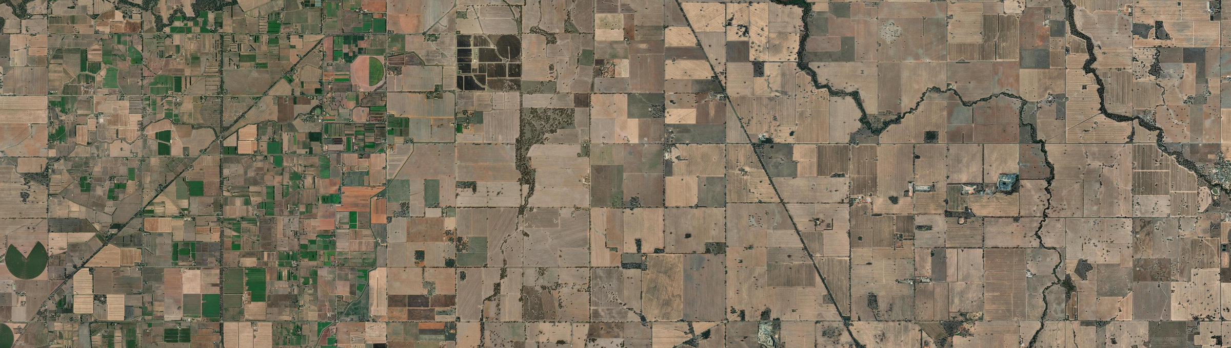 Aerial view of Youanmite, VIC