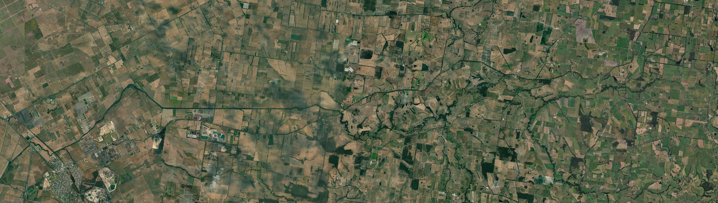 Aerial view of Heath Hill, VIC