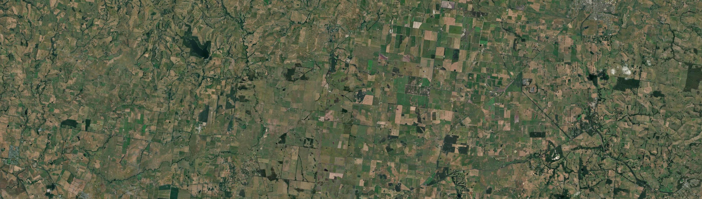 Aerial view of Outtrim, VIC