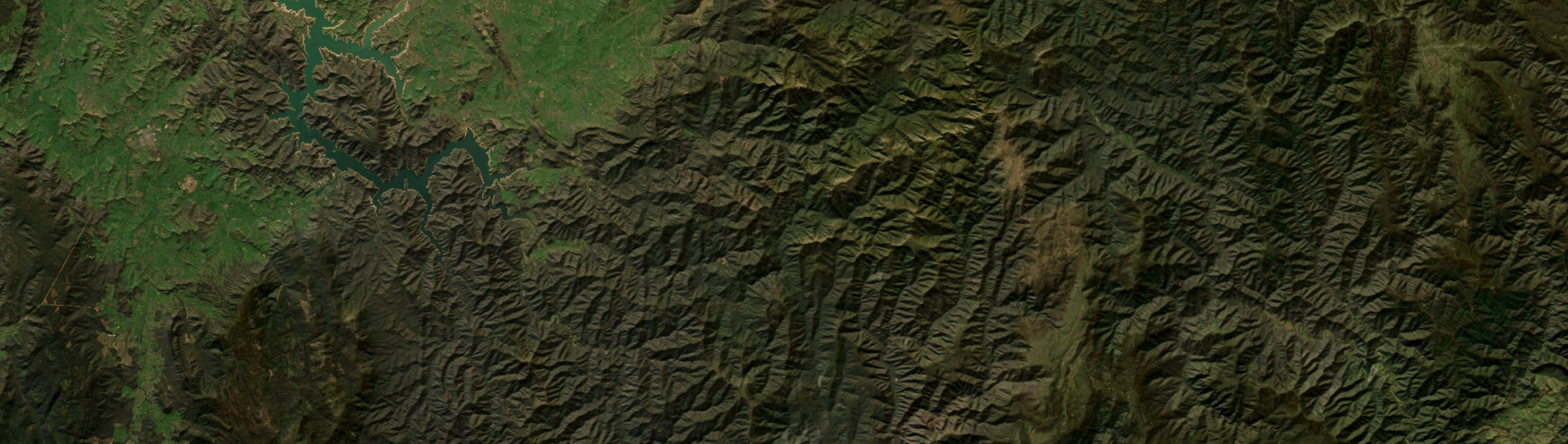 Aerial view of Mount Buller, VIC