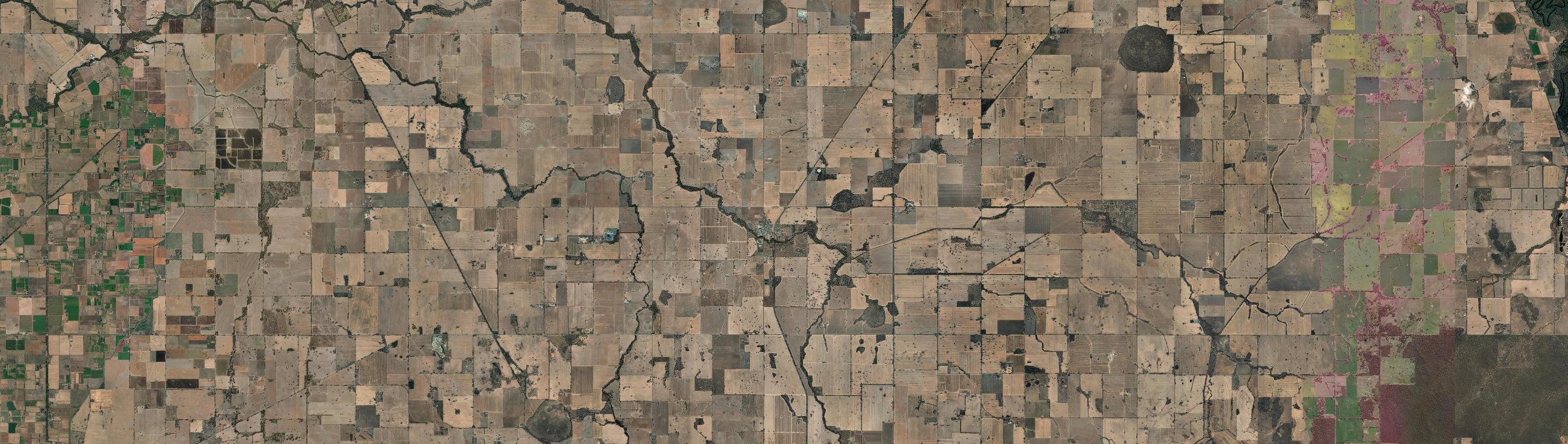 Aerial view of Tungamah, VIC