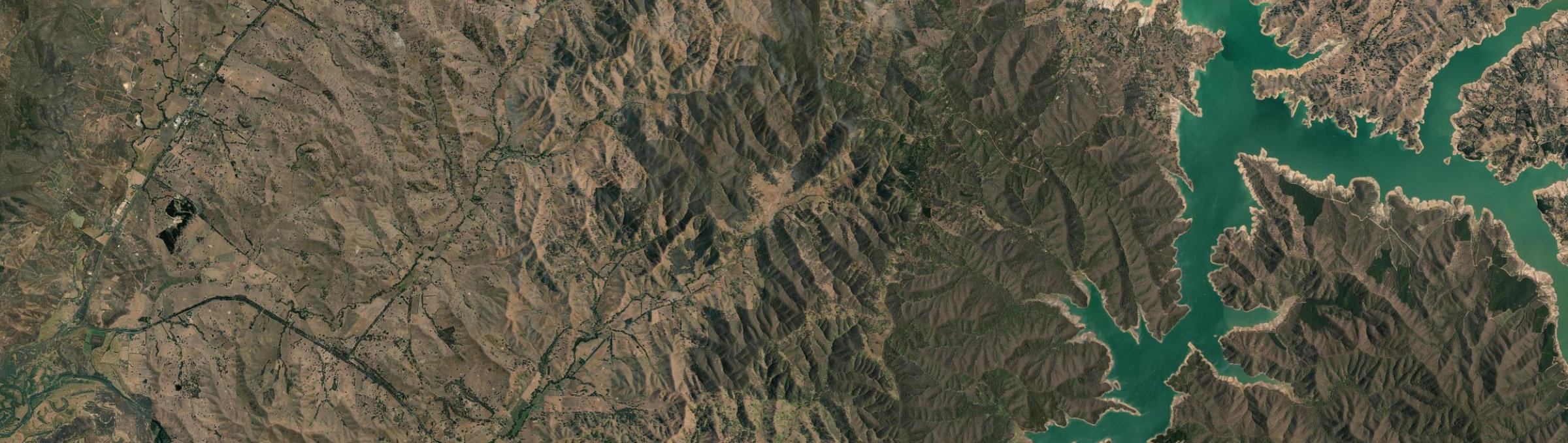 Aerial view of Maintongoon, VIC